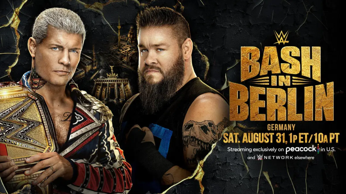 Cody Rhodes Vs. Kevin Owens Announced For WWE Bash In Berlin 2024